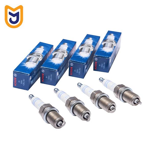 شمع موتور خودرو بوش BOSCH مدل FR7DC مناسب پژو ۲۰۶ تیپ ۲ ، تیپ ۳ و صندوقدار V20
